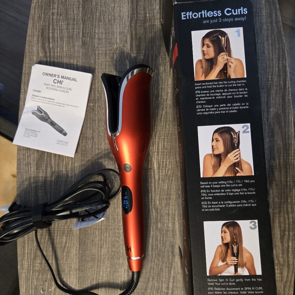 CHI Spin N Curl Curling Iron